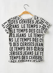 T-shirt gris LE TEMPS DES CERISES pour fille seconde vue