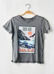 T-shirt gris TEDDY SMITH pour garçon seconde vue