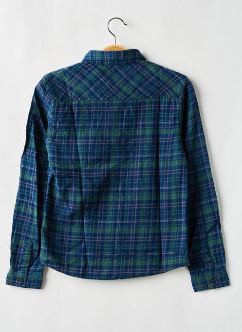 Chemise manches longues manches longues bleu LE TEMPS DES CERISES garcon