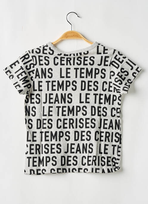 T-shirt gris LE TEMPS DES CERISES pour fille