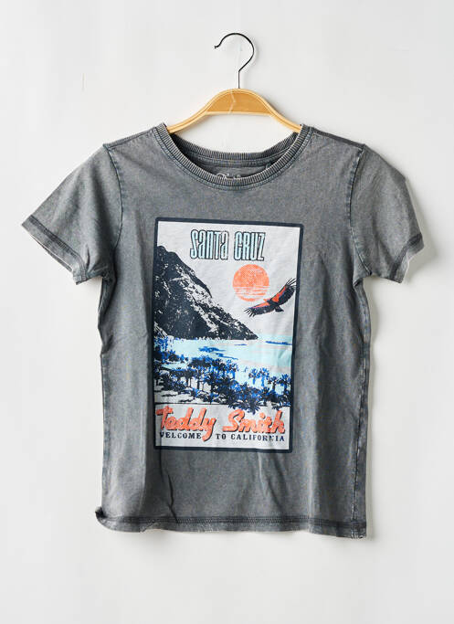 T-shirt gris TEDDY SMITH pour garçon