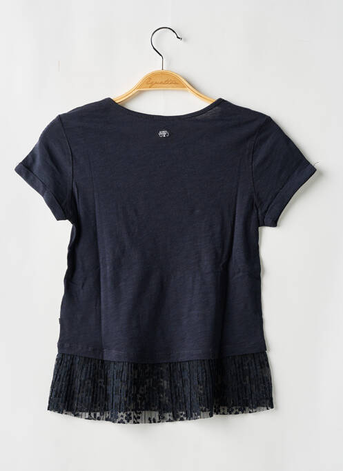 Tunique manches courtes bleu LE TEMPS DES CERISES pour fille