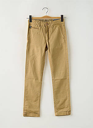 Pantalon poches taille ajustable beige KAPORAL garçon