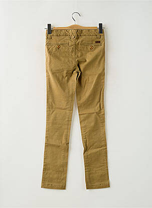 Pantalon coupe droite taille ajustable beige KAPORAL garçon