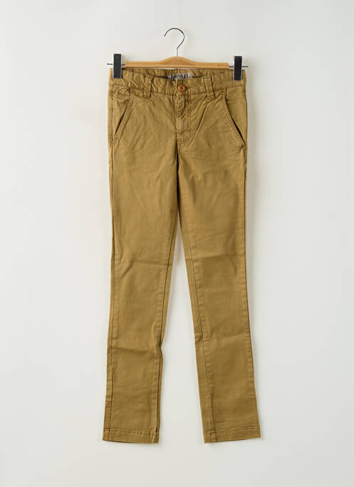 Pantalon coupe droite taille ajustable beige KAPORAL garcon