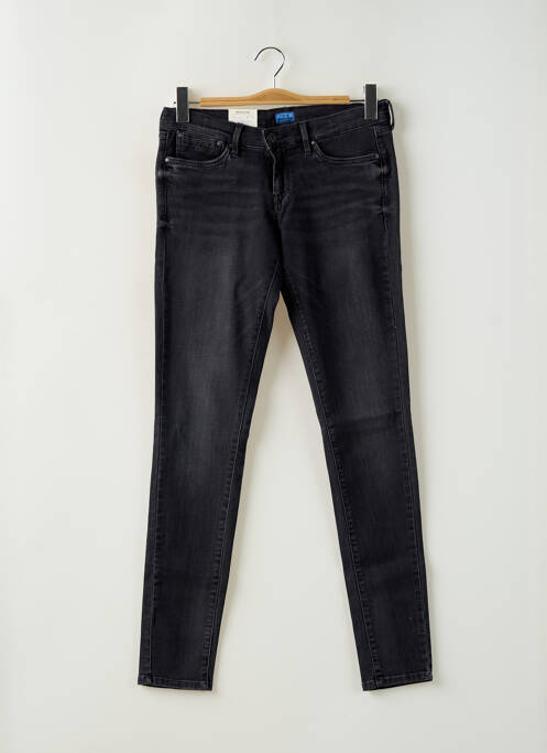 Jeans skinny gris PEPE JEANS pour fille