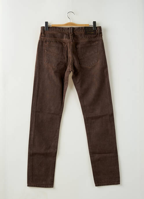 Pantalon droit marron FIVE PM pour homme