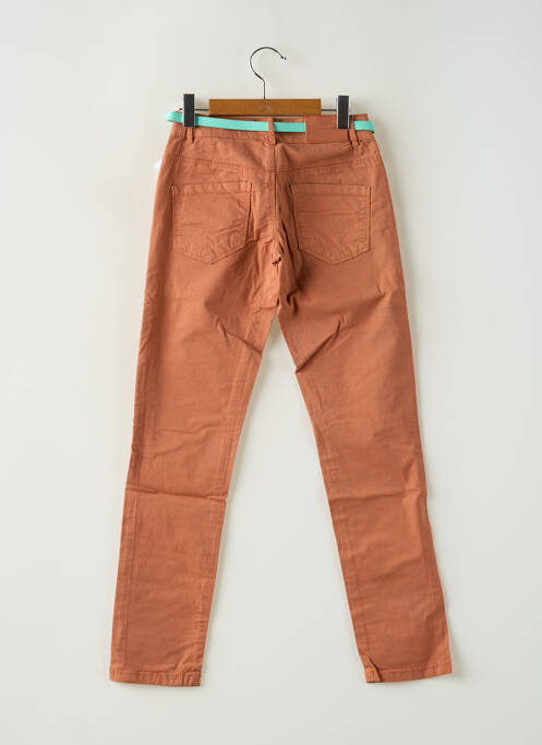 Pantalon slim orange KAPORAL pour fille