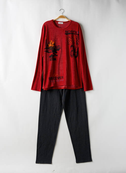 Pyjama rouge MASSANA pour homme