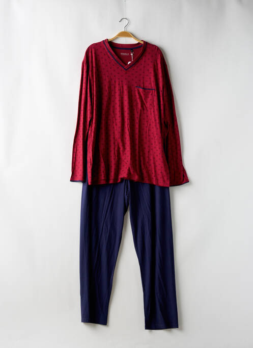 Pyjama rouge RINGELLA pour homme