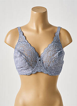 Soutien-gorge effet matière satinée haut soutien-gorge emboitant gris TRIUMPH femme