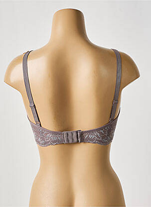 Soutien-gorge effet matière satinée haut soutien-gorge emboitant gris TRIUMPH femme