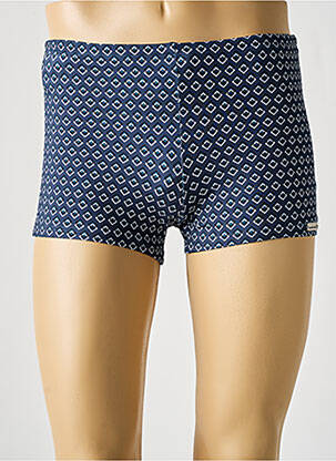 Short de bain imprimé fantaisie bleu WAVEBREAKER homme