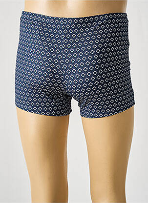 Short de bain imprimé fantaisie bleu WAVEBREAKER homme