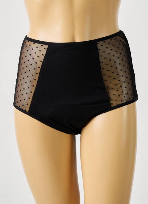 Culotte haute noir SOCUP pour femme