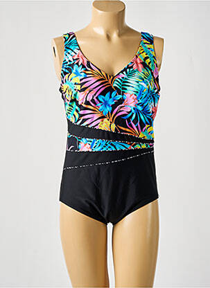 Maillot de bain 1 pièce haut soutien-gorge emboitant haut soutien-gorge emboitant noir SUNMARIN femme