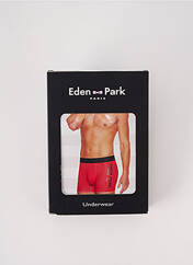 Boxer rouge EDEN PARK pour homme seconde vue