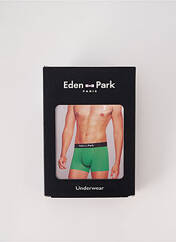 Boxer vert EDEN PARK pour homme seconde vue