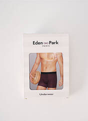 Boxer violet EDEN PARK pour homme seconde vue