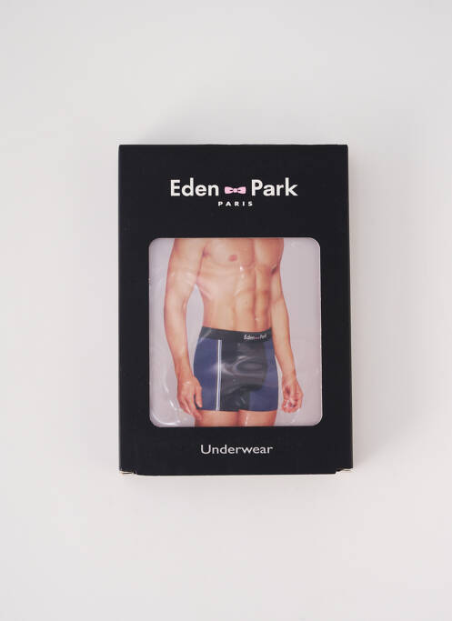 Boxer bleu EDEN PARK pour homme