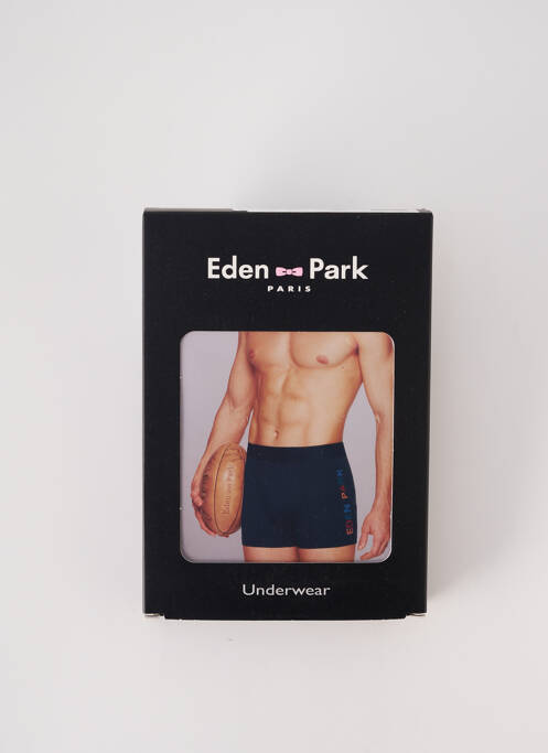 Boxer bleu EDEN PARK pour homme