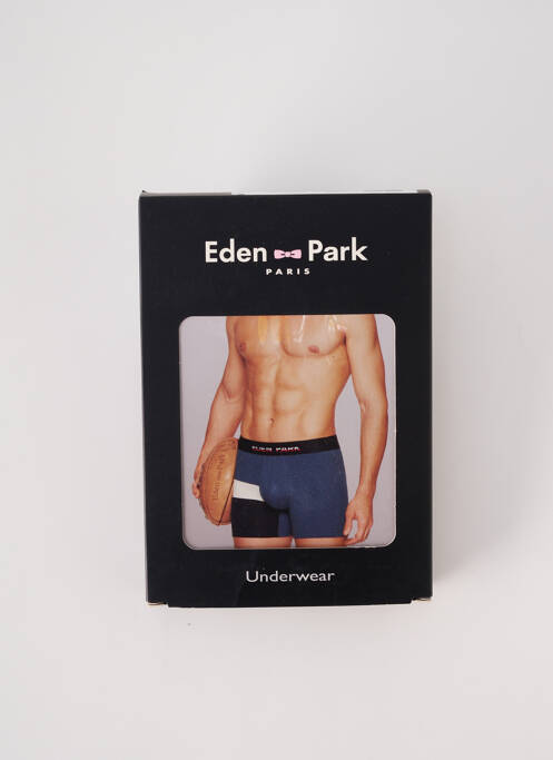 Boxer bleu EDEN PARK pour homme