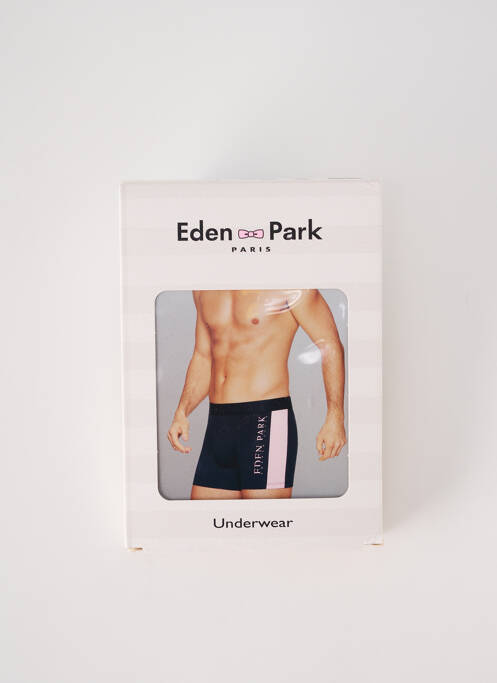 Boxer bleu EDEN PARK pour homme