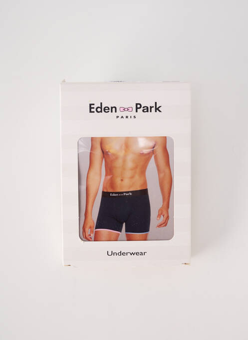 Boxer bleu EDEN PARK pour homme