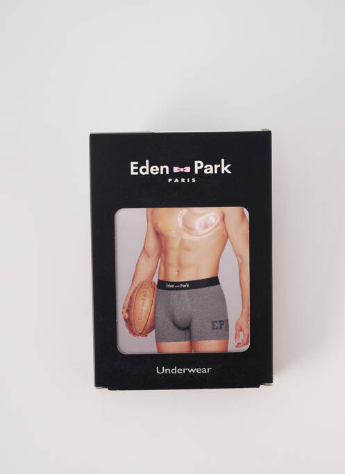 Boxer gris EDEN PARK pour homme