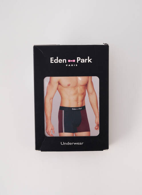 Boxer violet EDEN PARK pour homme