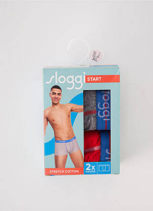 Boxer rouge SLOGGI pour homme