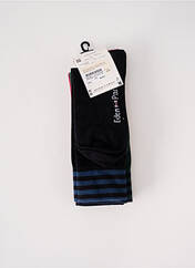 Chaussettes noir EDEN PARK pour homme seconde vue