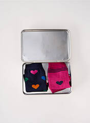 Chaussettes rose LABONAL pour femme seconde vue