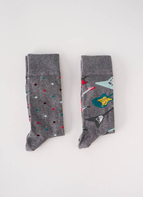 Chaussettes gris LABONAL pour unisexe