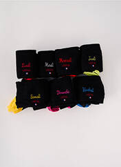 Chaussettes noir LABONAL pour unisexe seconde vue