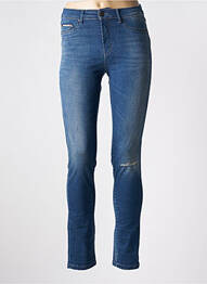 Jeans skinny taille haute taille haute bleu DN.SIXTY SEVEN femme