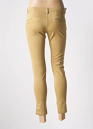 Pantalon 7/8 stretch taille normale beige TEDDY SMITH femme