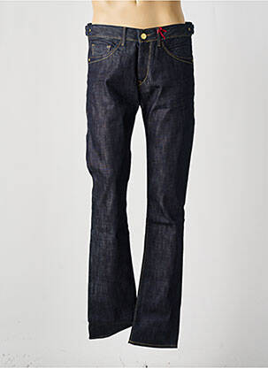 Jeans coupe droite tissage brut taille normale bleu FIVE PM homme