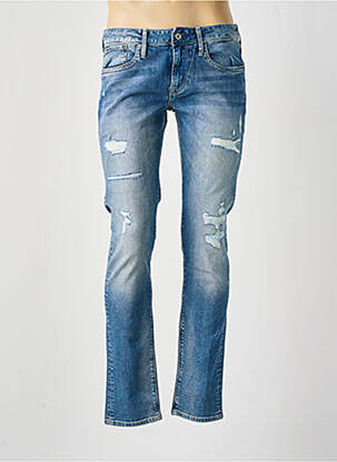 Jeans coupe slim tissage brut taille normale bleu PEPE JEANS homme