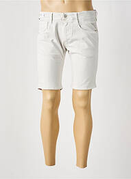 Bermuda coupe droite taille normale beige REPLAY homme