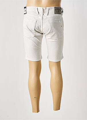 Bermuda coupe droite taille normale beige REPLAY homme