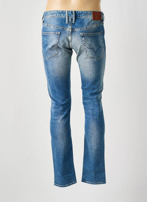 Jeans coupe slim tissage brut taille normale bleu PEPE JEANS homme