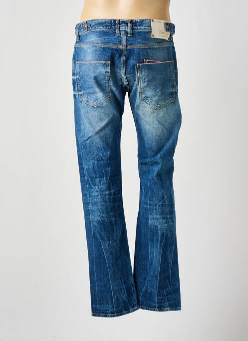 Jeans coupe droite bleu FIVE PM pour homme