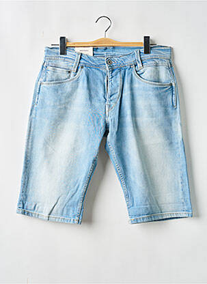 Bermuda tissage denim taille normale bleu PEPE JEANS homme
