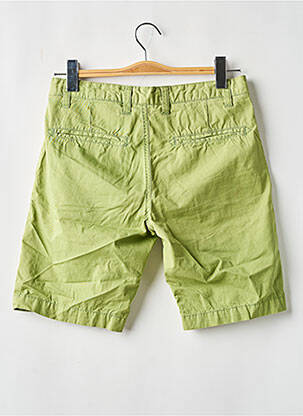 Bermuda coupe droite taille normale vert RECYCLED ART WORLD homme