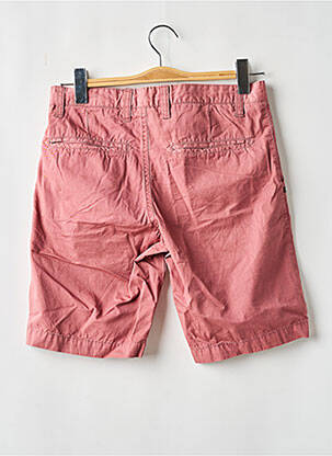 Bermuda coupe droite taille normale rose RECYCLED ART WORLD homme
