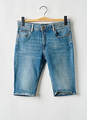 Bermuda tissage denim bleu KAPORAL garçon