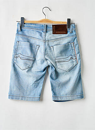 Bermuda tissage denim taille normale bleu DONOVAN homme