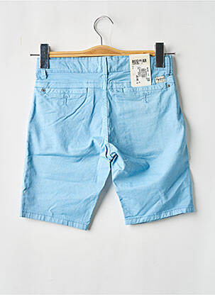 Bermuda fermeture zippée sous rabat boutonné bleu clair PEPE JEANS garcon