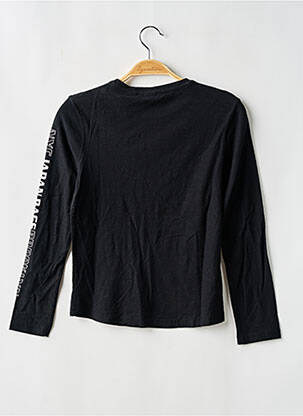 T-shirt manches longues manches longues noir LE TEMPS DES CERISES garçon